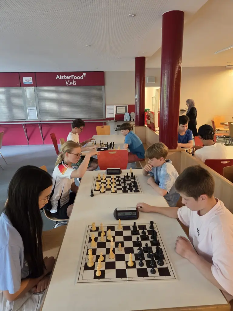 Blitzschachturnier als Abschlusshighlight
